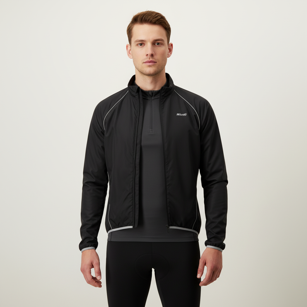 Nordspur | BreezeRider Men's Cycling Windbreaker Jacket