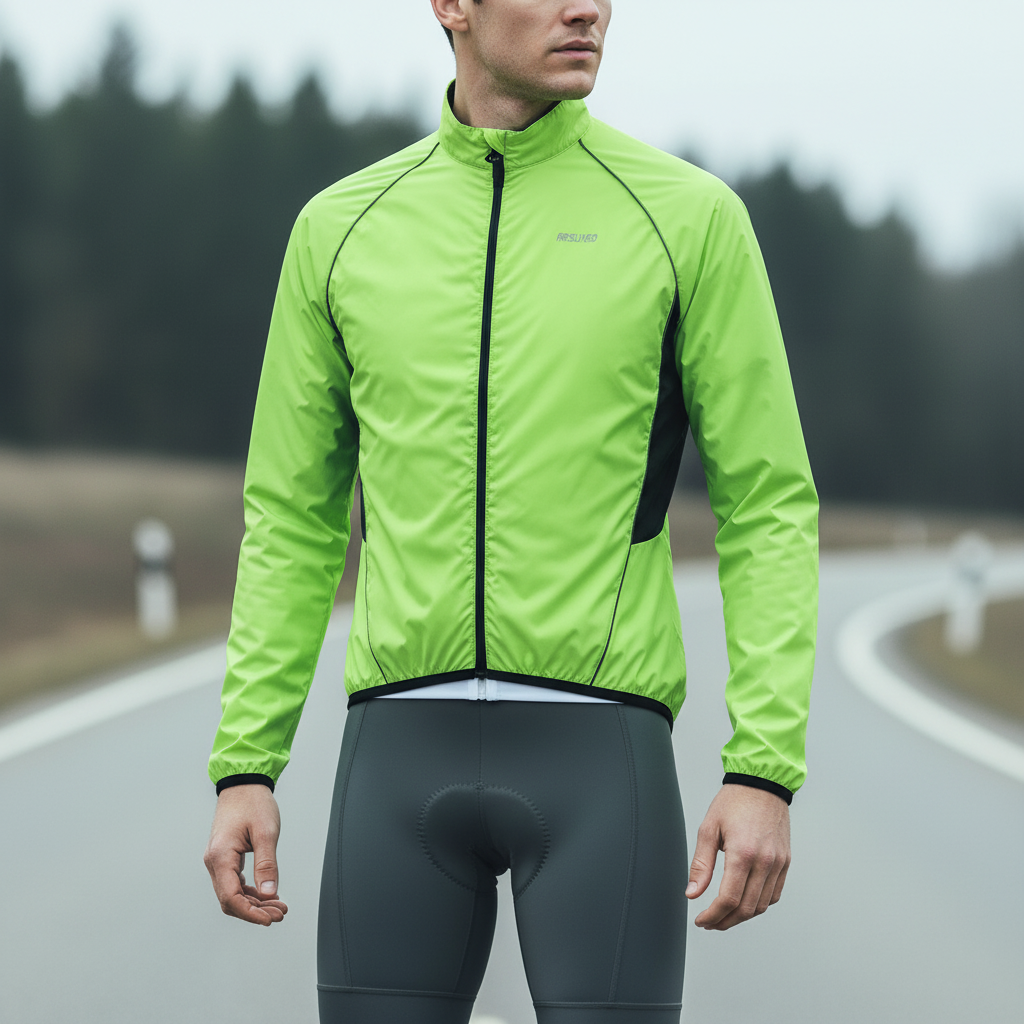 Nordspur | BreezeRider Men's Cycling Windbreaker Jacket