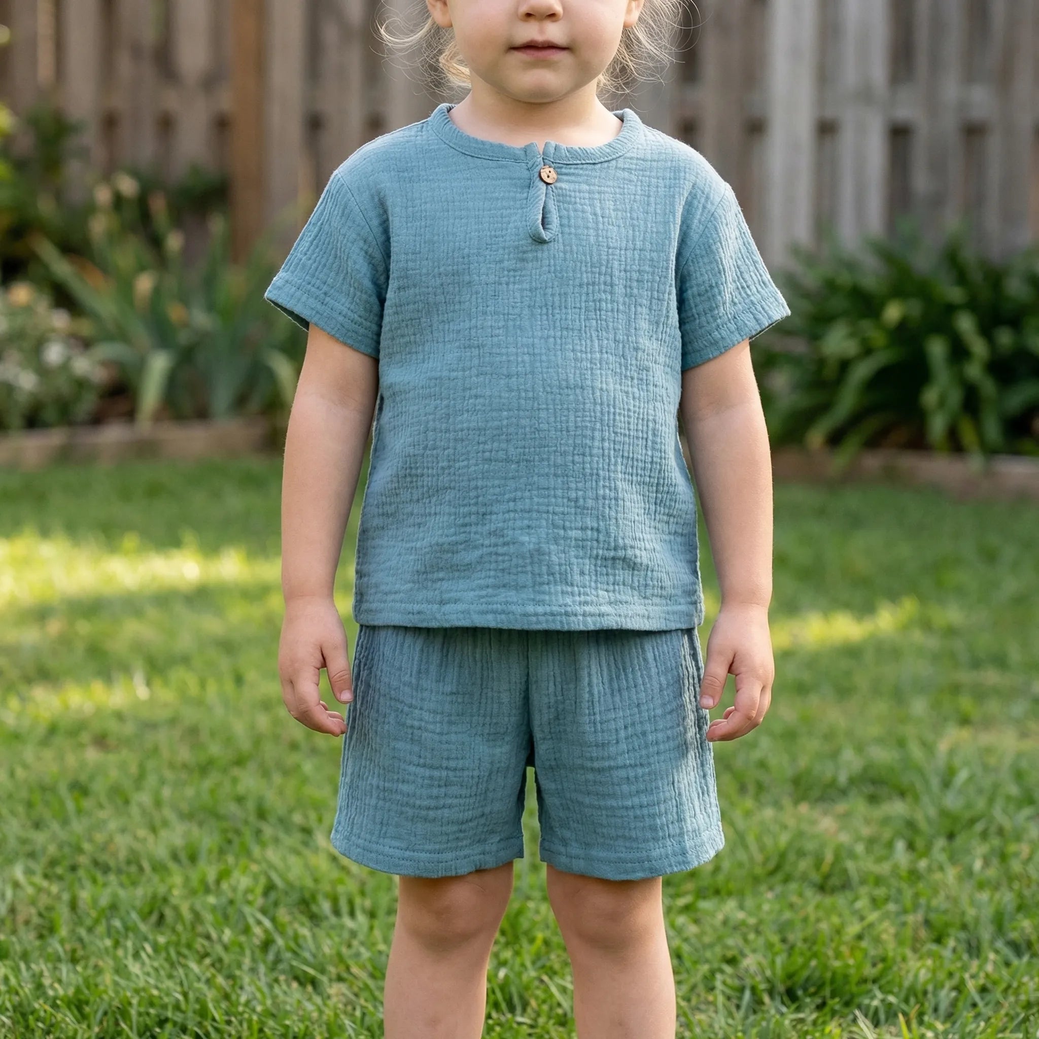 Nordspur | Breezikin Short Sleeve Top And Shorts Set