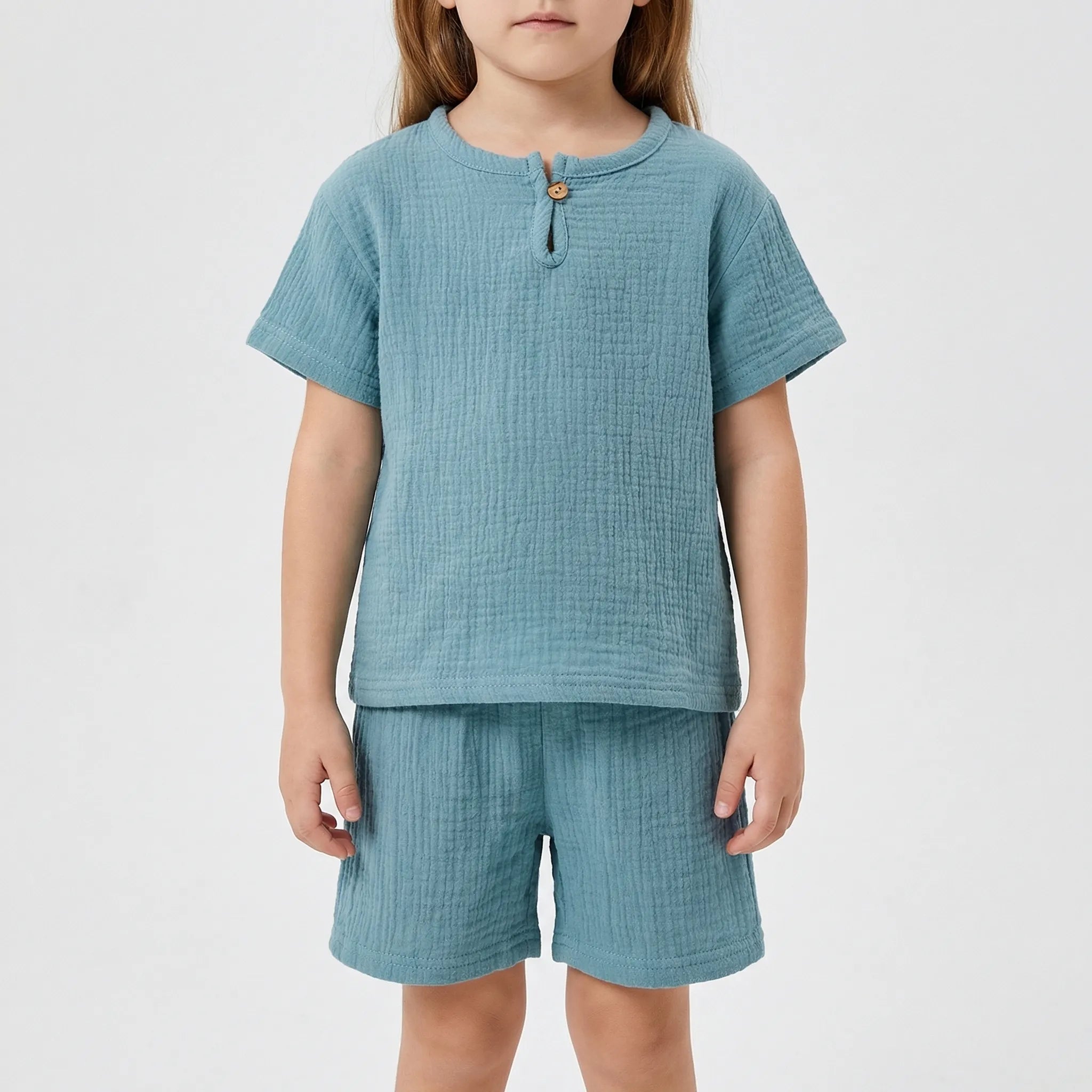 Nordspur | Breezikin Short Sleeve Top And Shorts Set