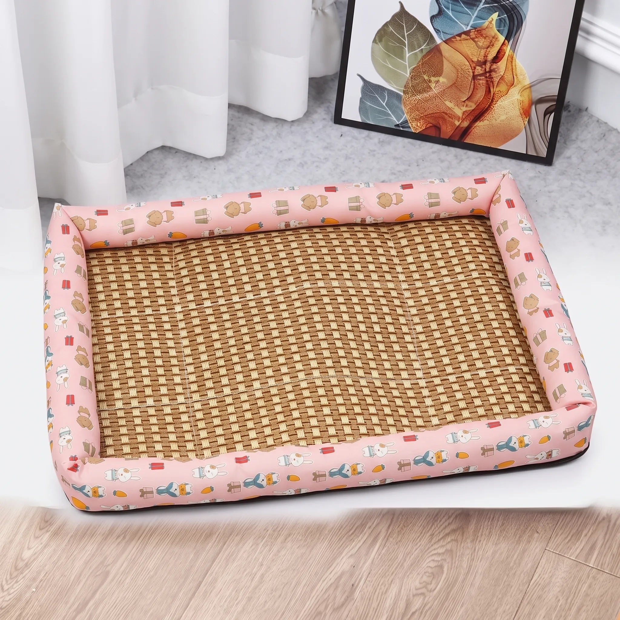 Nordspur | Breezura Cooling Pet Bed With Raised Edges