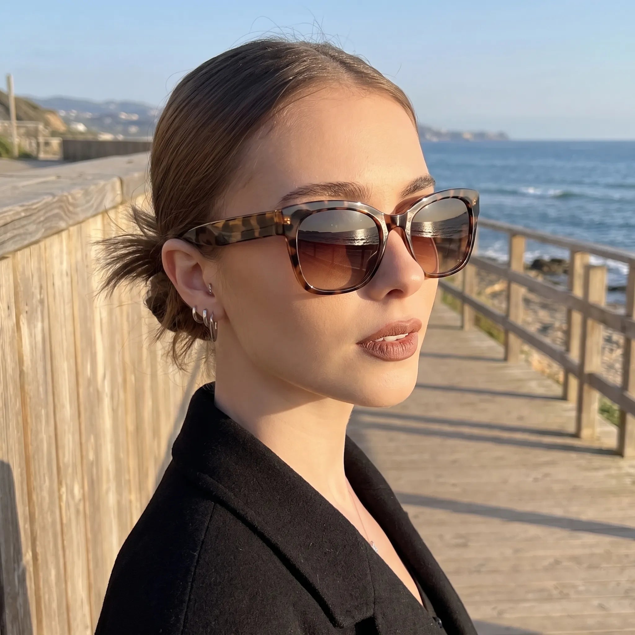 Nordspur | Brellia Chunky Butterfly Frame Sunglasses