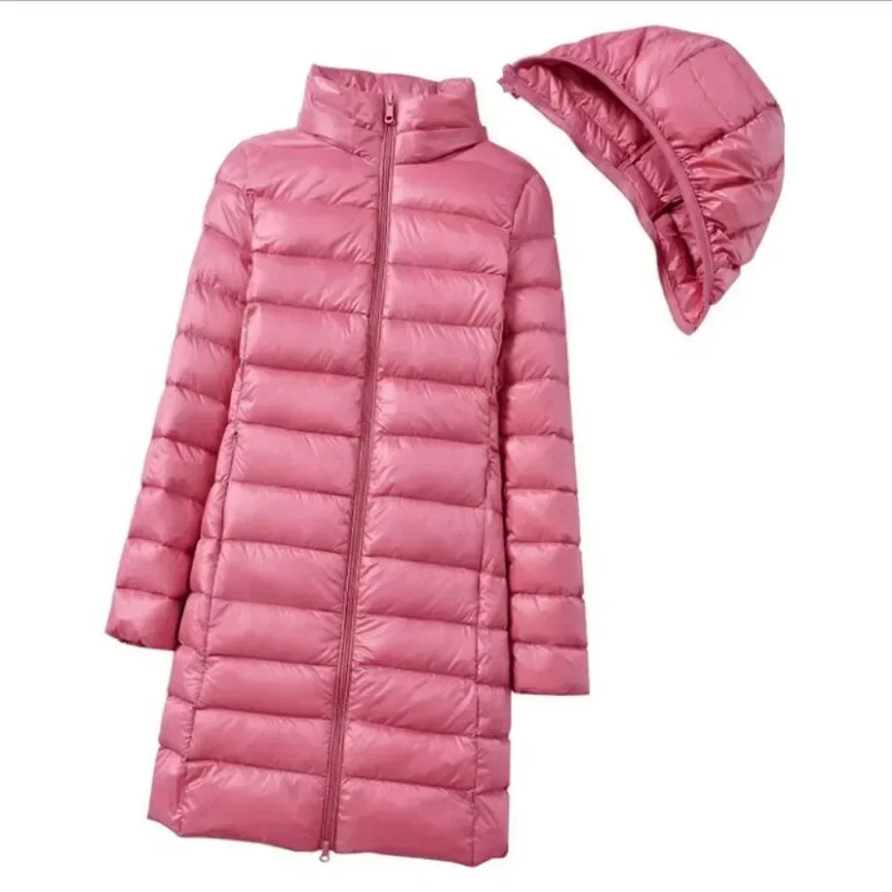 Nordspur | Brevett Long Hooded Ladies Puffer Jacket