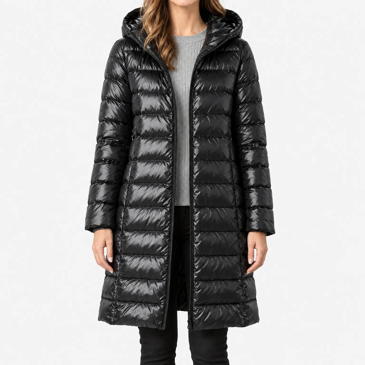Nordspur | Brevett Long Hooded Ladies Puffer Jacket