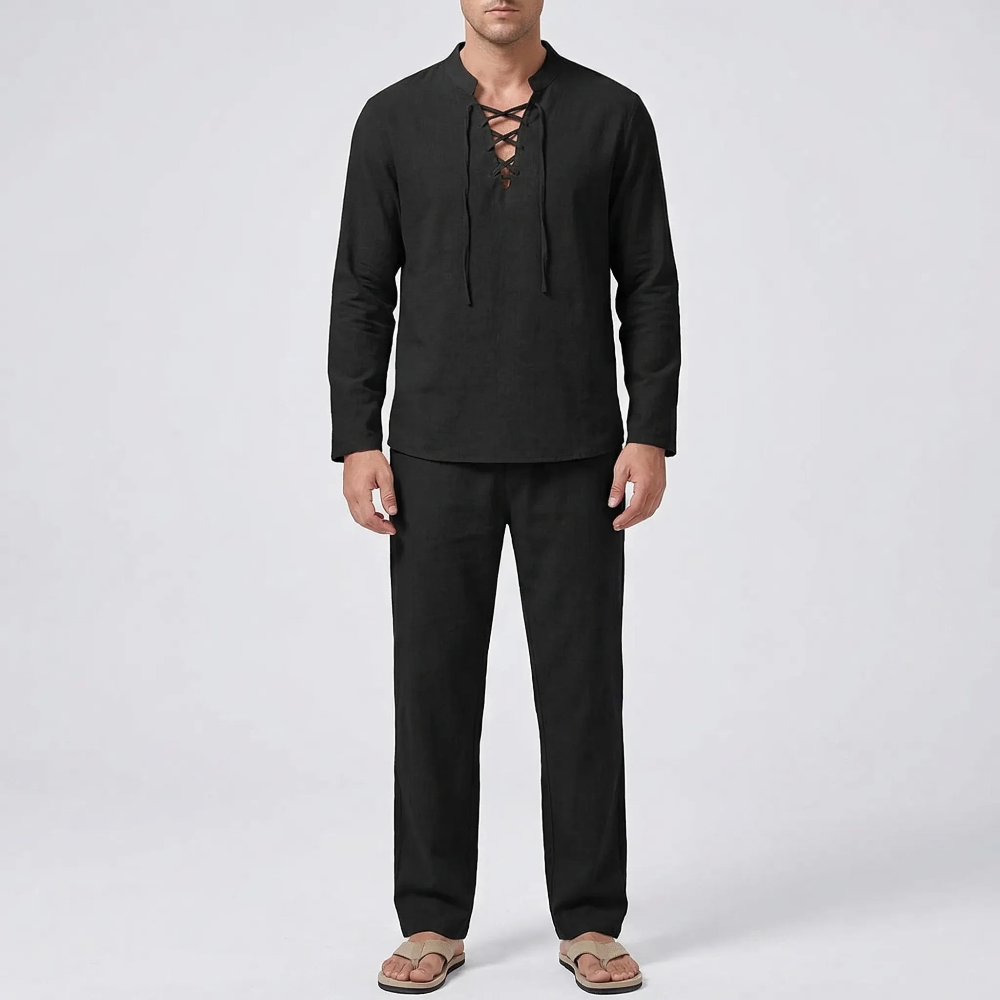 Nordspur | Brezori Matching Shirt And Trousers Set
