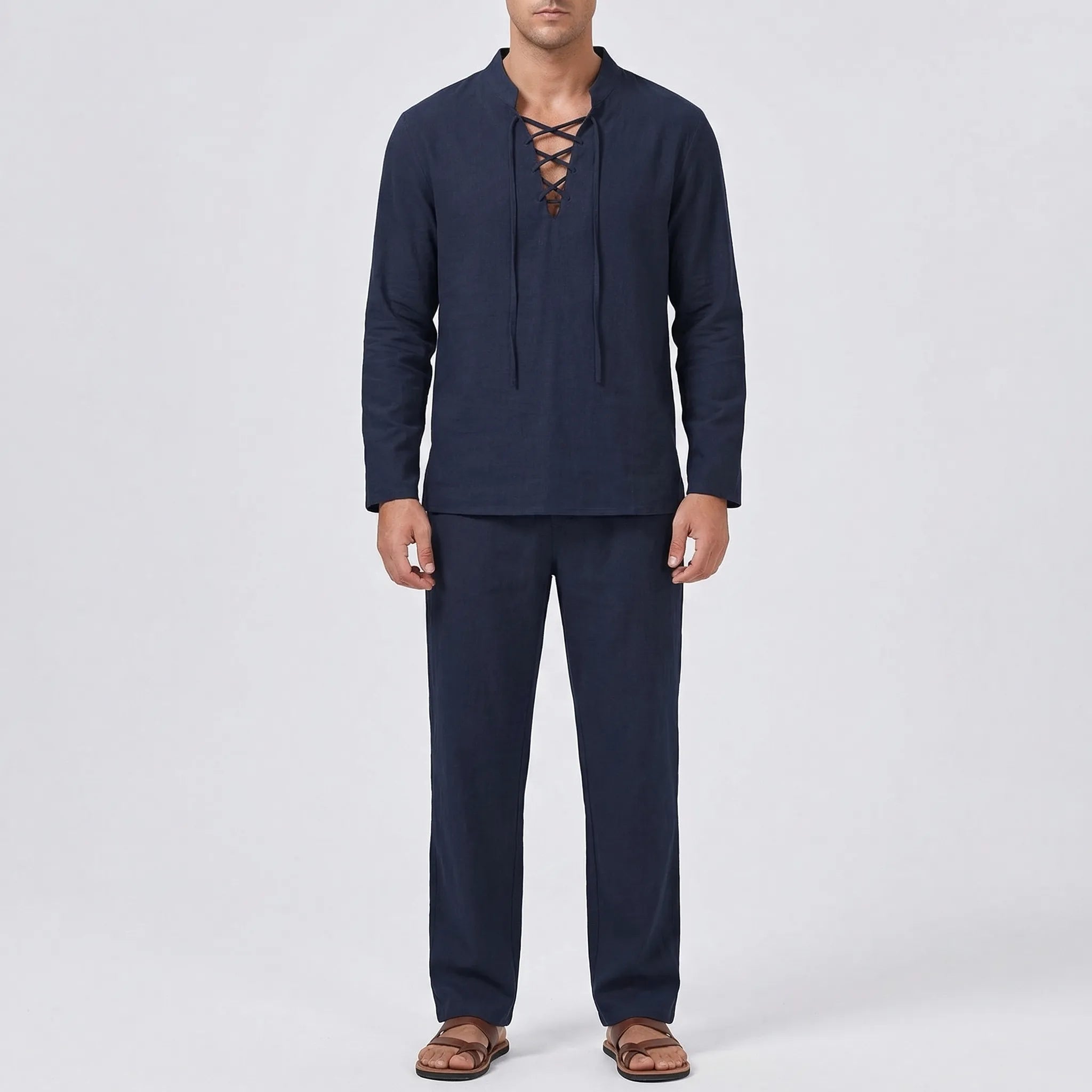 Nordspur | Brezori Matching Shirt And Trousers Set