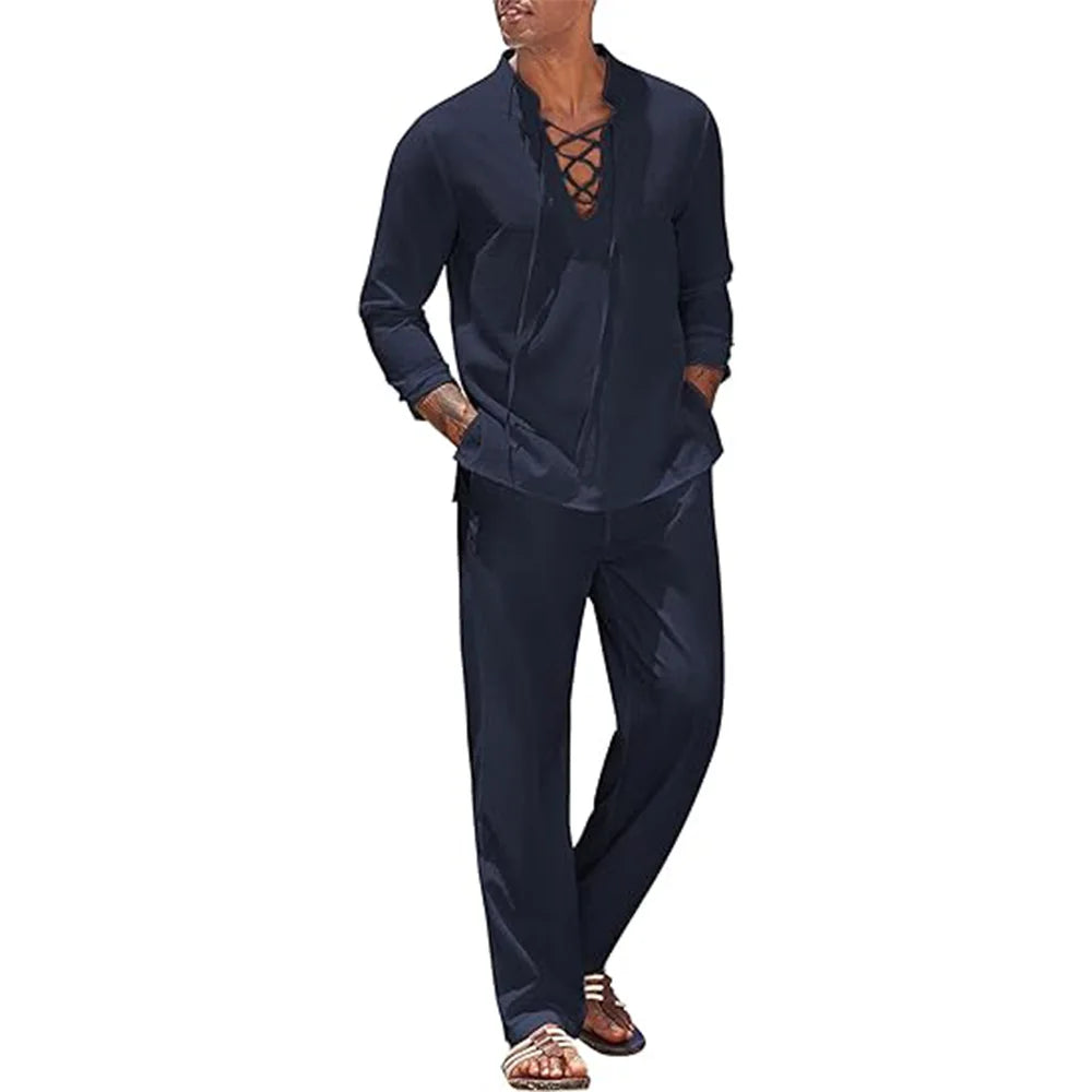 Nordspur | Brezori Matching Shirt And Trousers Set