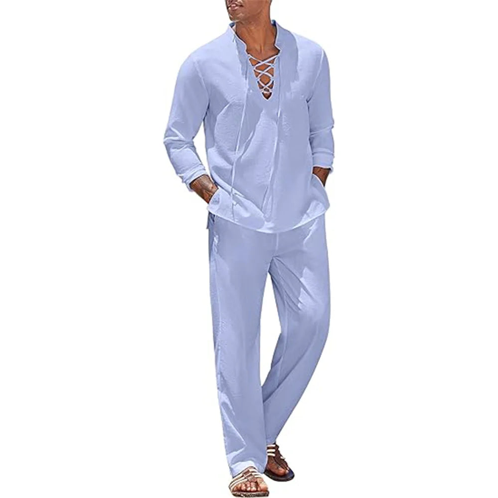 Nordspur | Brezori Matching Shirt And Trousers Set