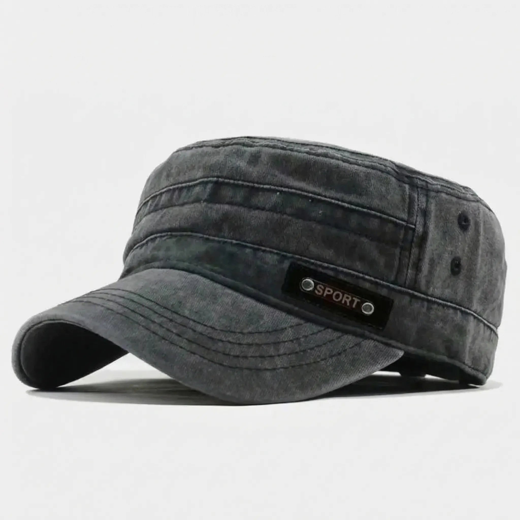 Nordspur | Brimfeld Flat Top Military-Style Sun Cap