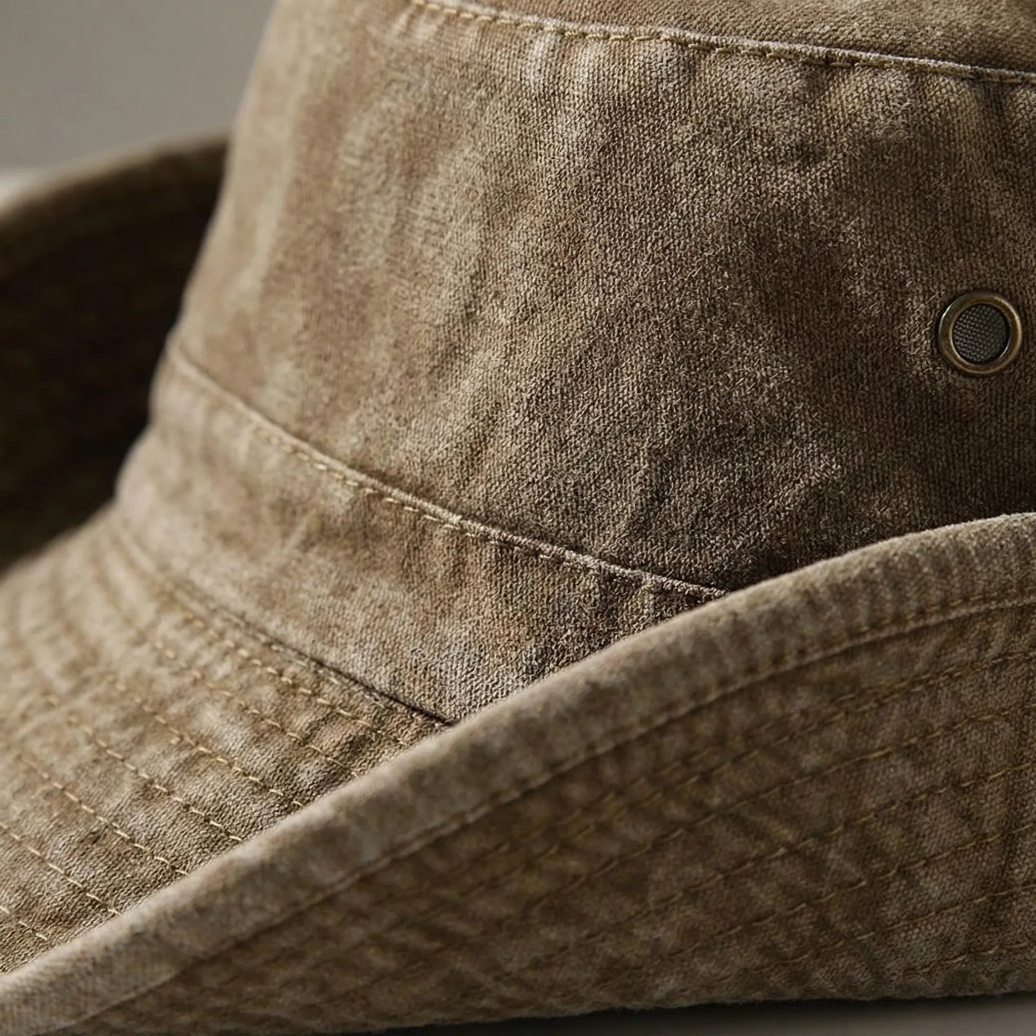 Nordspur | Brimlow Unisex Flat-Top Solid Bucket Hat