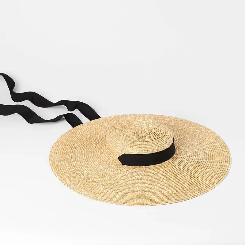 Nordspur | Brimmerly Wide Brim Flat Top Sun Hat