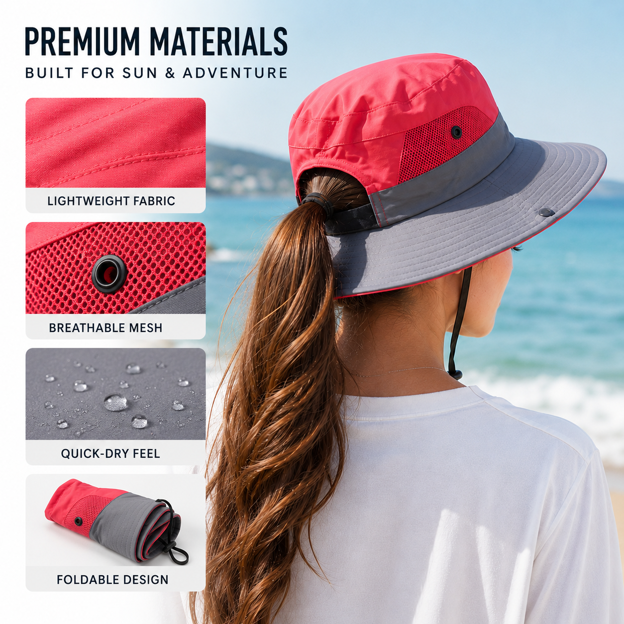 Nordspur | Brimora Wide Brim Bucket Hat