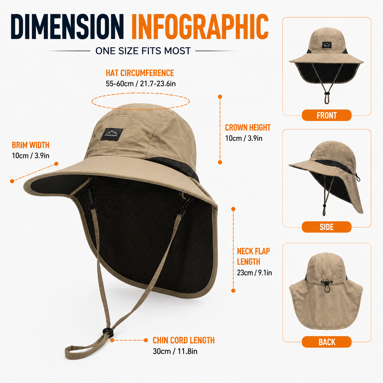 Nordspur | Brimwick Wide-Brim Hat With Neck Flap