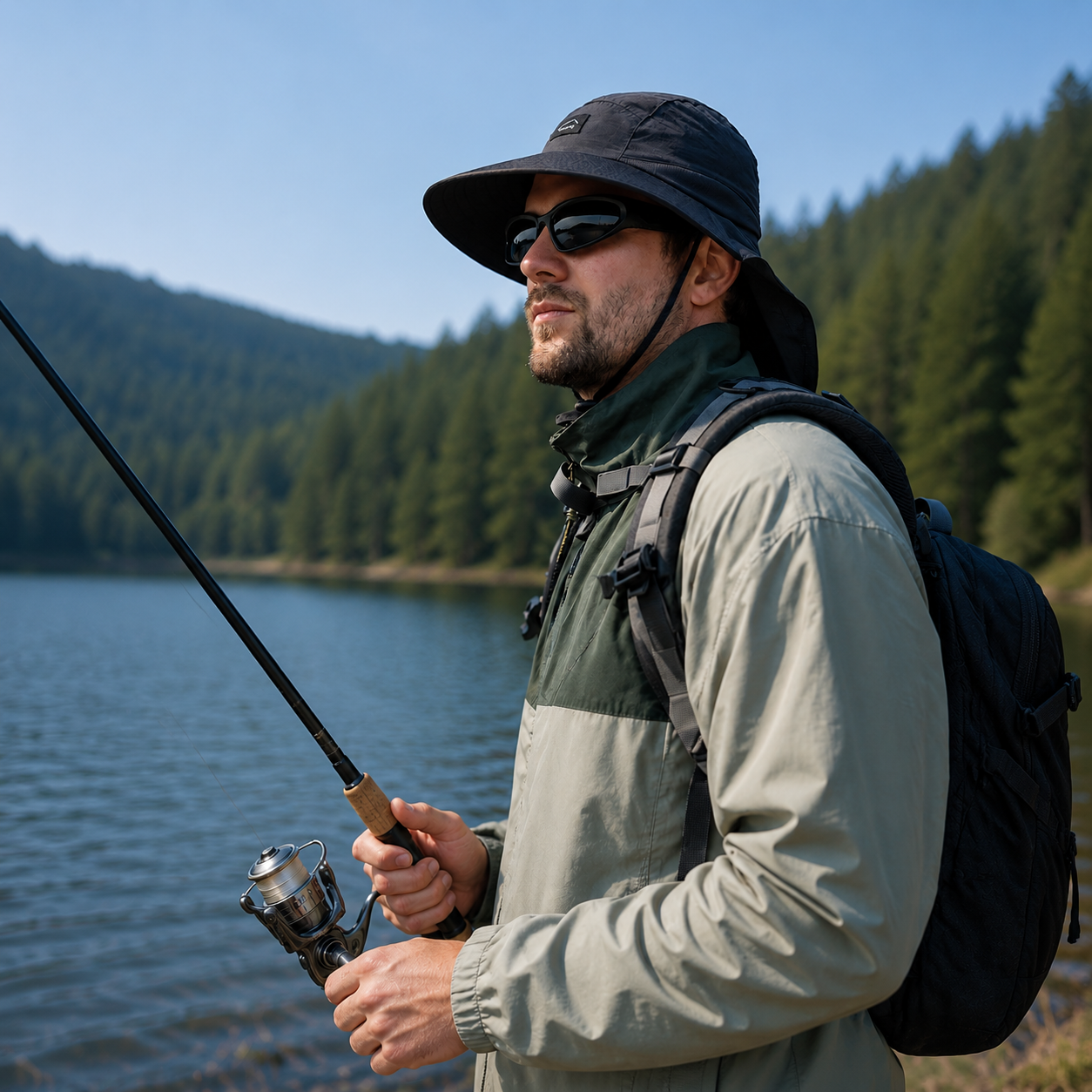Nordspur | Brimwick Wide-Brim Hat With Neck Flap