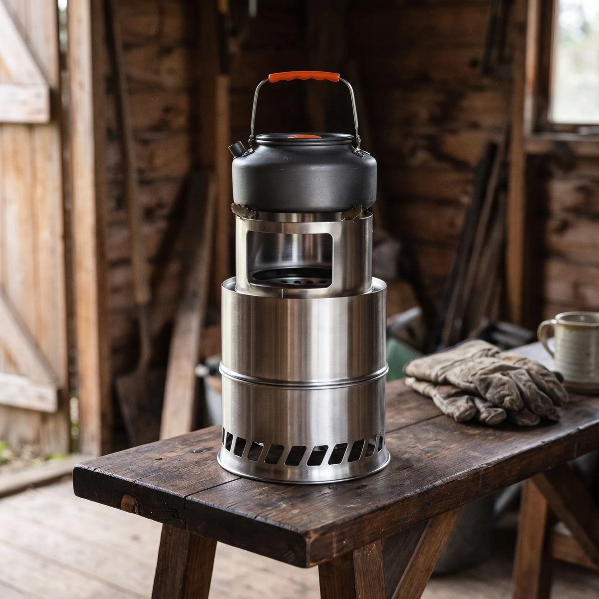 Nordspur | Brindlo Folding Camping Stove For Multiple Fuels
