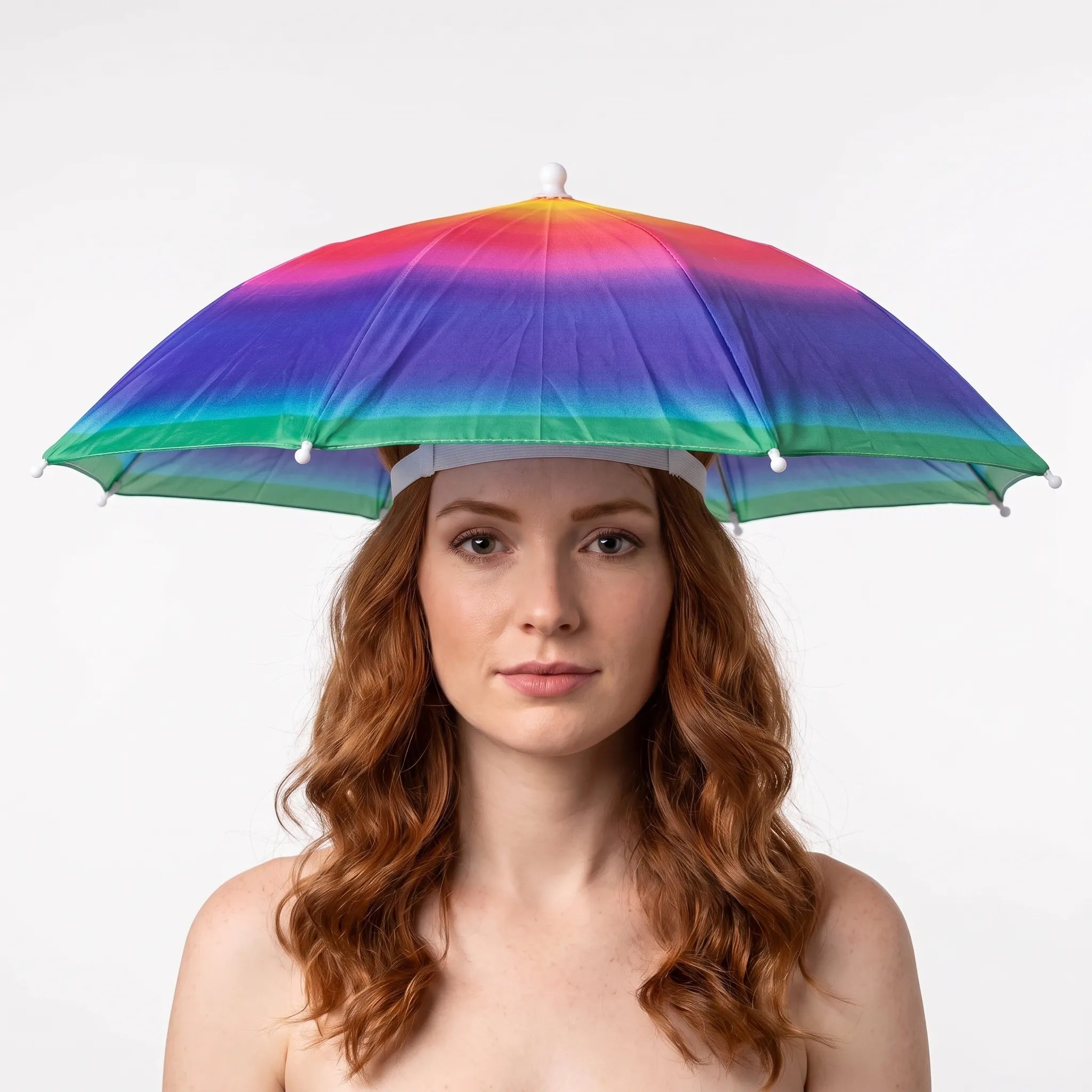 Nordspur | BrollyDome Foldable Outdoor Head Umbrella Hat