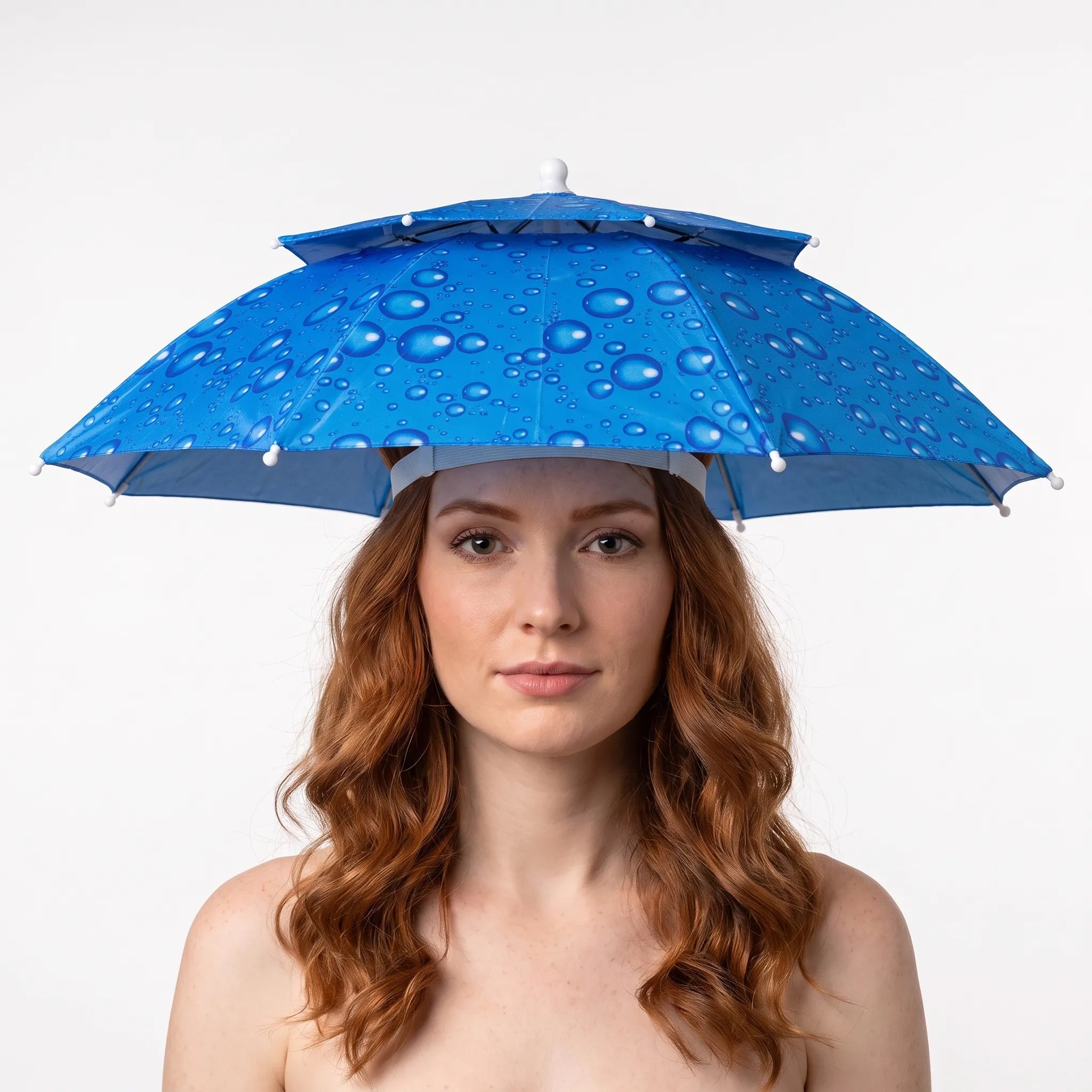 Nordspur | BrollyDome Foldable Outdoor Head Umbrella Hat