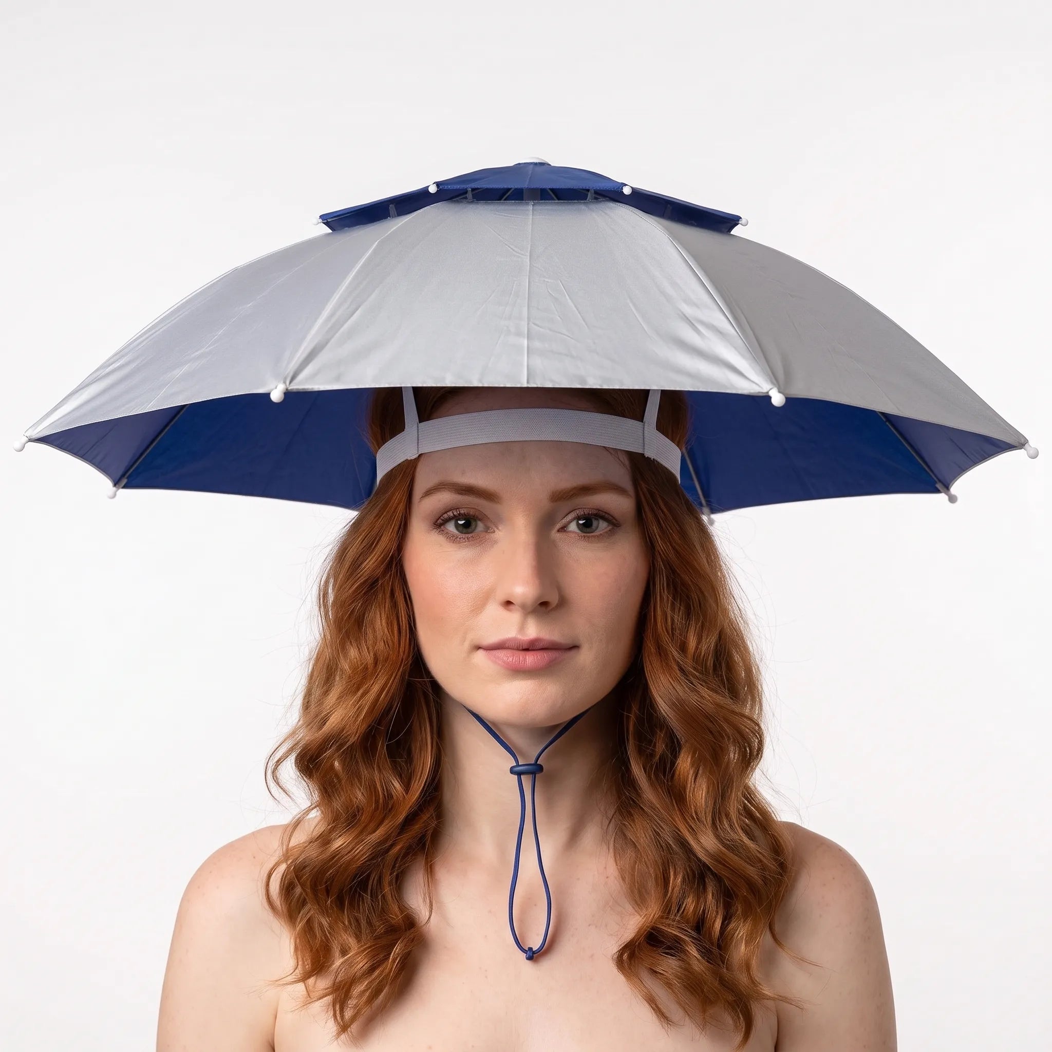 Nordspur | BrollyDome Foldable Outdoor Head Umbrella Hat
