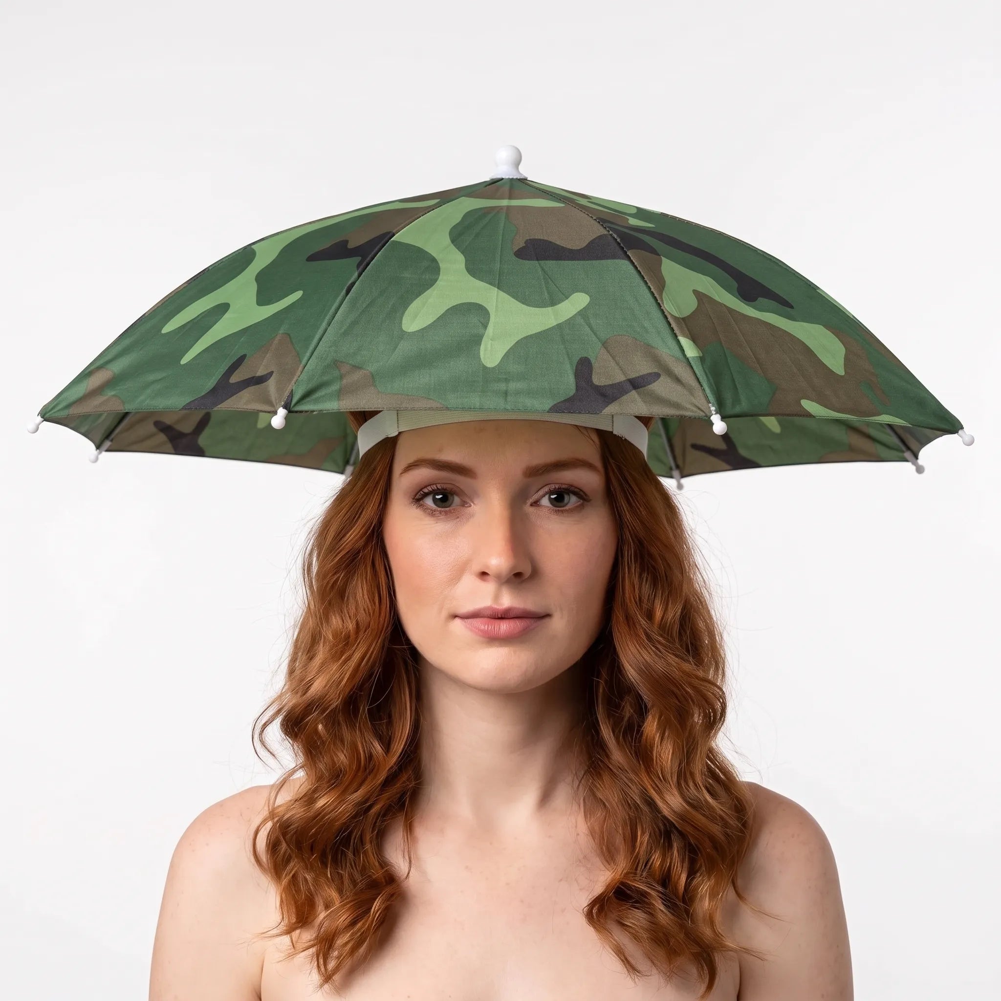 Nordspur | BrollyDome Foldable Outdoor Head Umbrella Hat