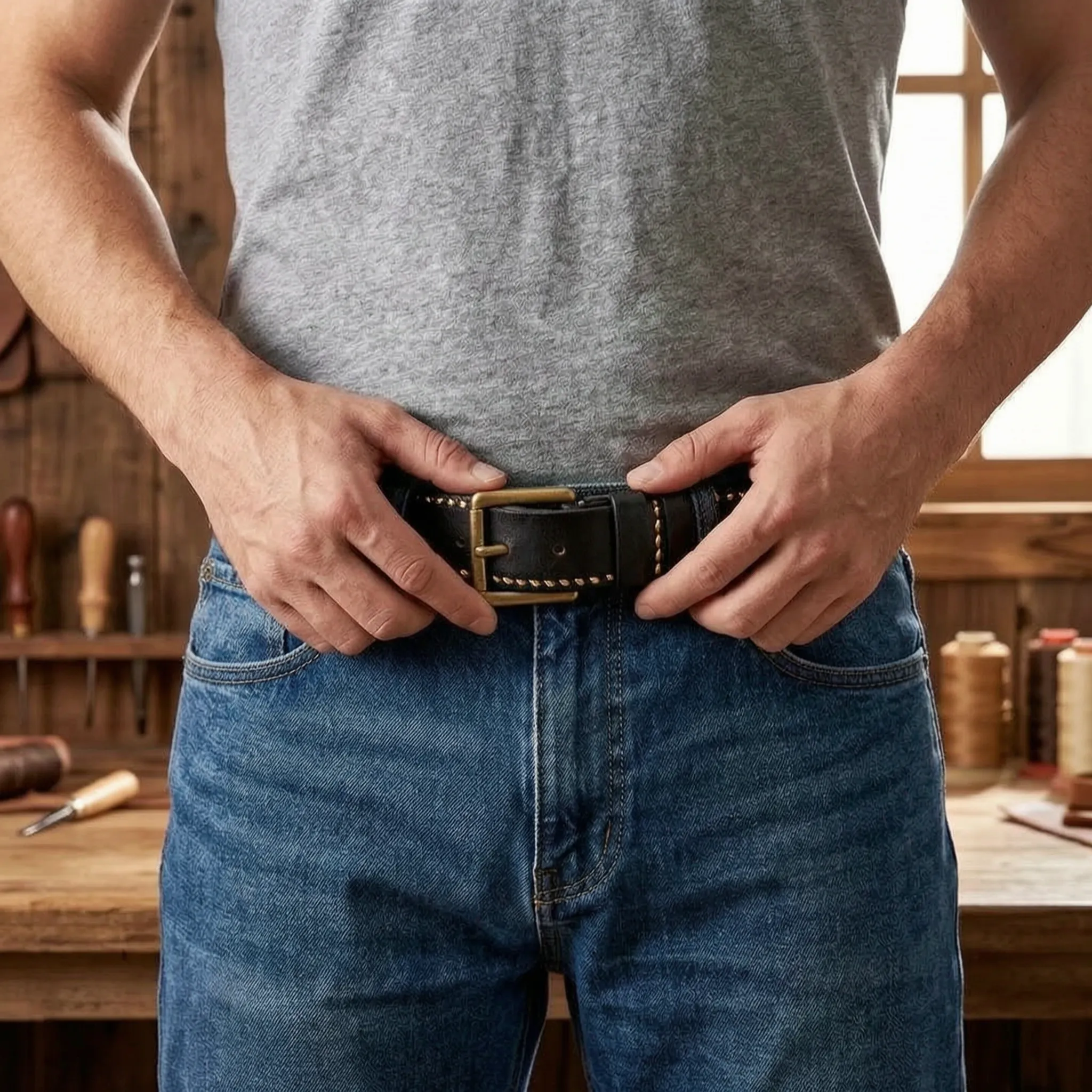 Nordspur | Burlock Wide Casual Belt