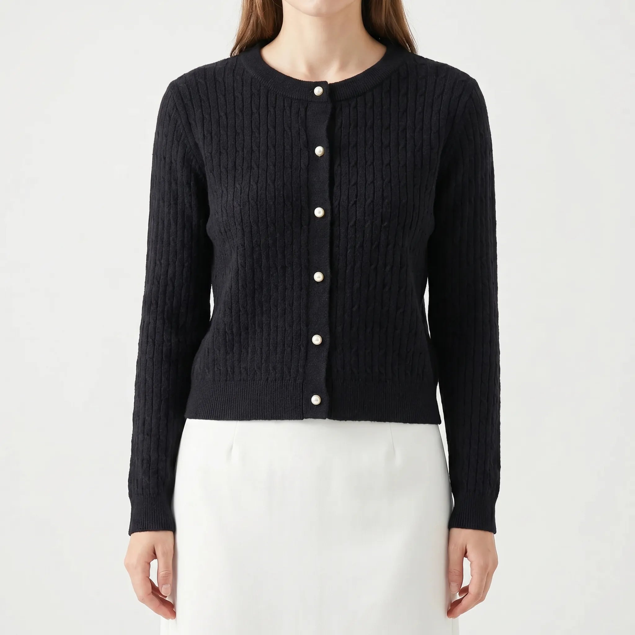 Nordspur | Cabelia Cable Knit Cardigan