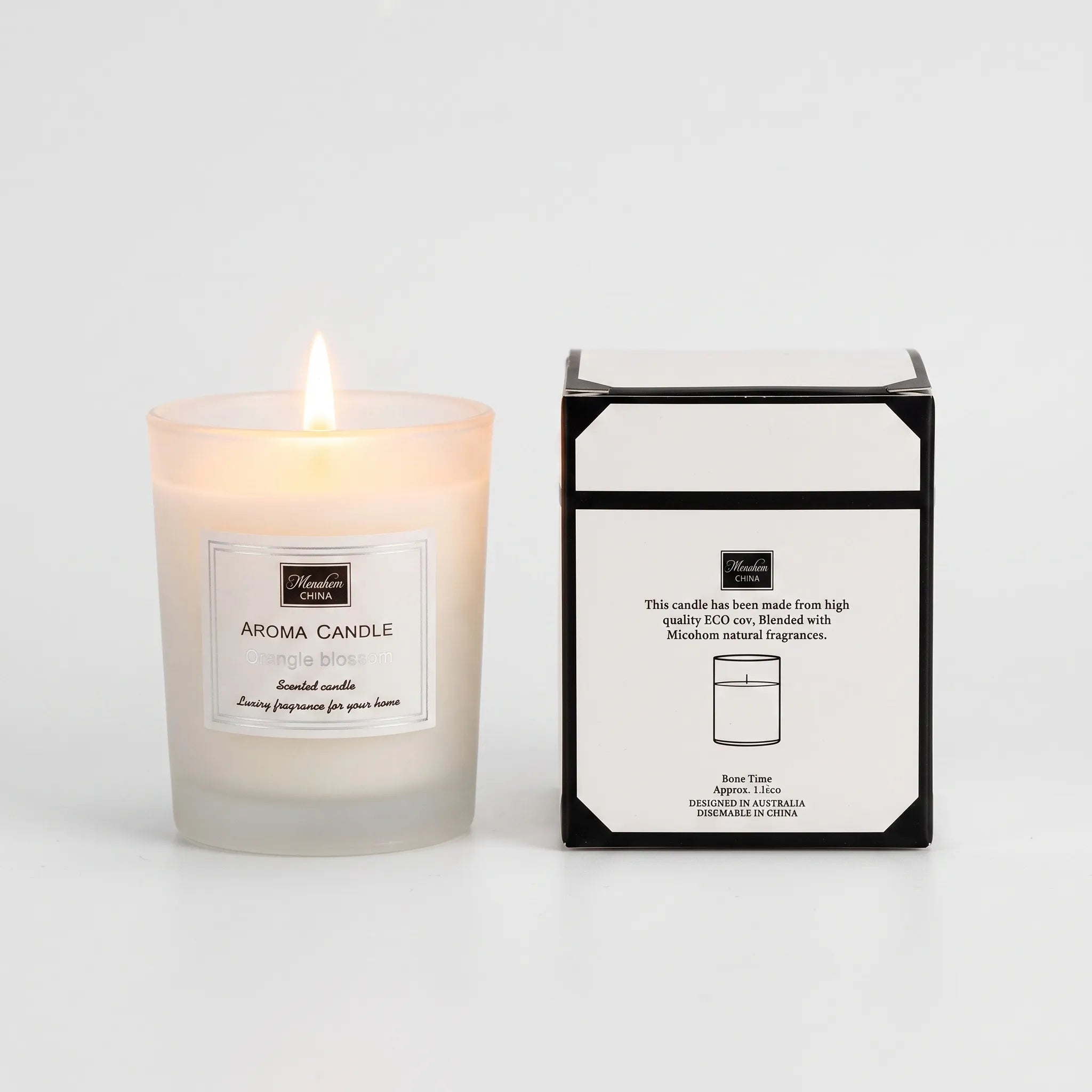 Nordspur | Calmave Minimalist Frosted Vessel Candle