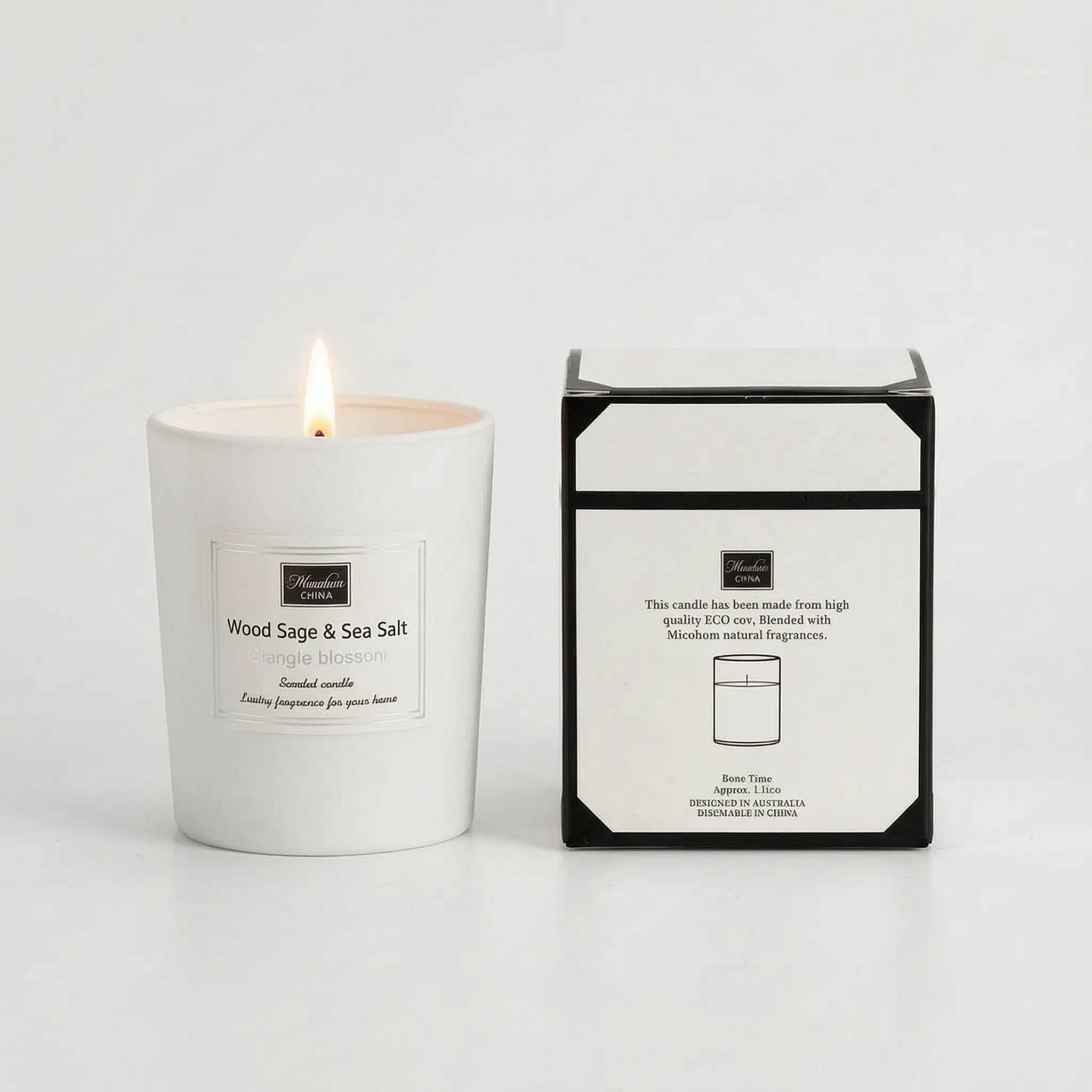 Nordspur | Calmave Minimalist Frosted Vessel Candle
