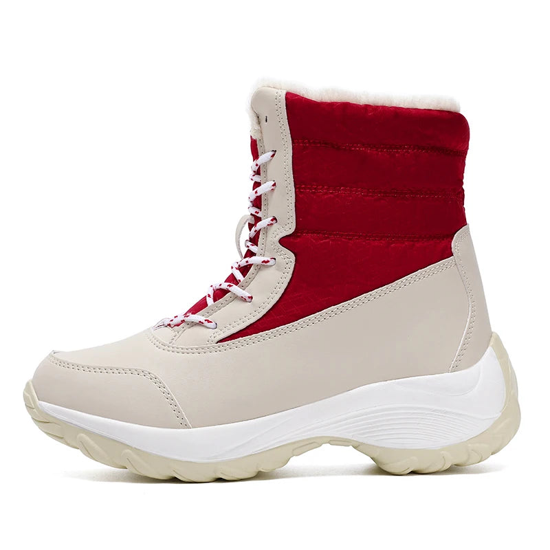 Nordspur | Calvessa Mid-Calf Lace-Up Snow Boots