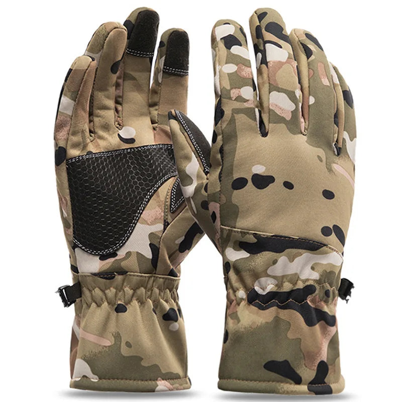 Nordspur | Camius Camouflage Print Winter Ski Gloves