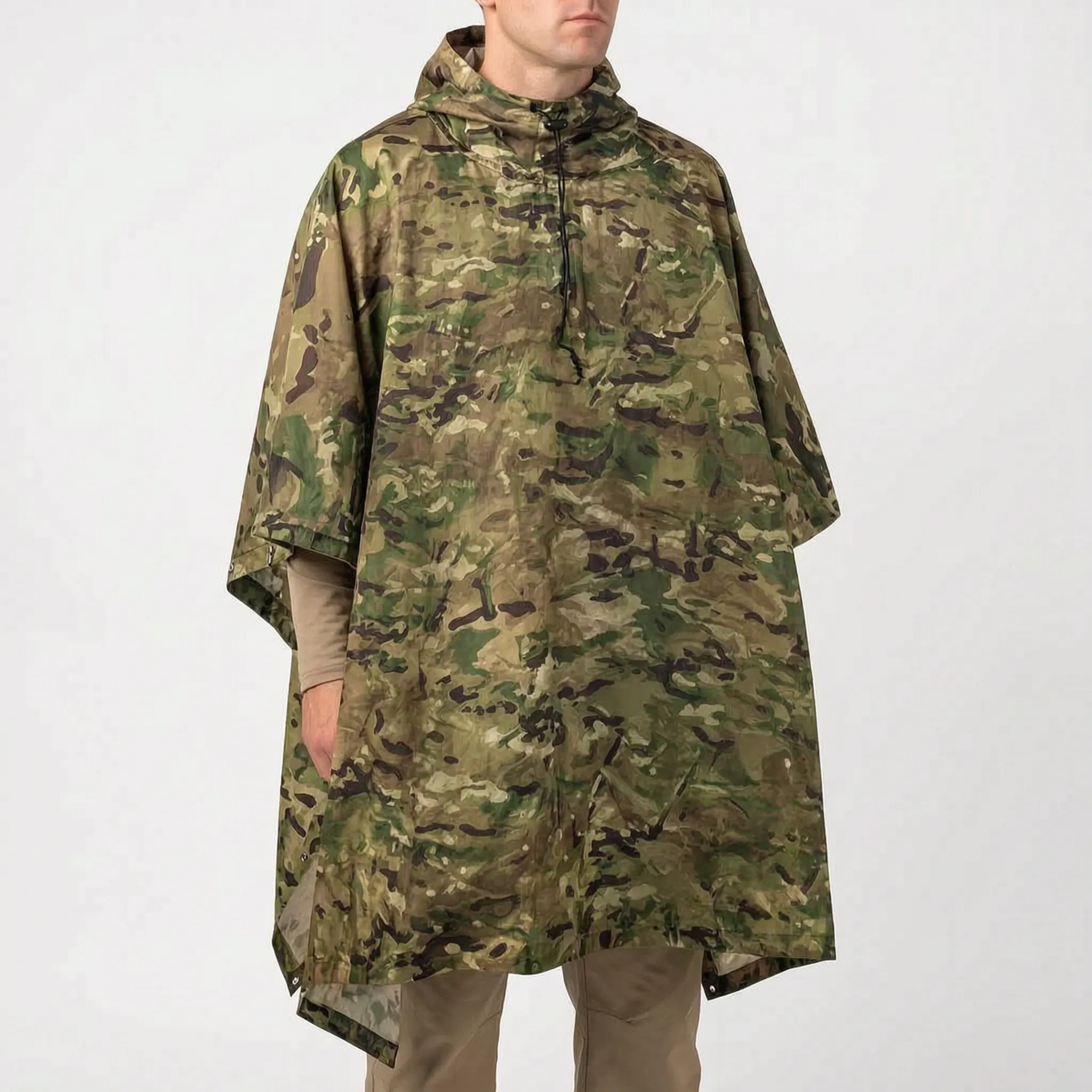 Nordspur | CamoCape Camouflage Hooded Rain Poncho