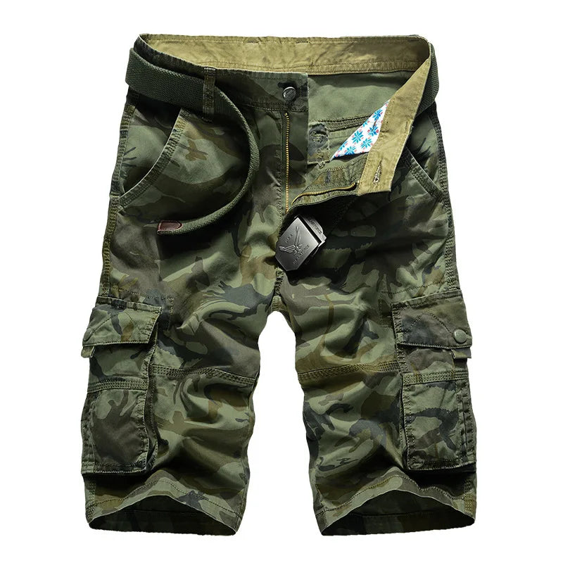 Nordspur | Camoflexo Loose Fit Cargo Shorts
