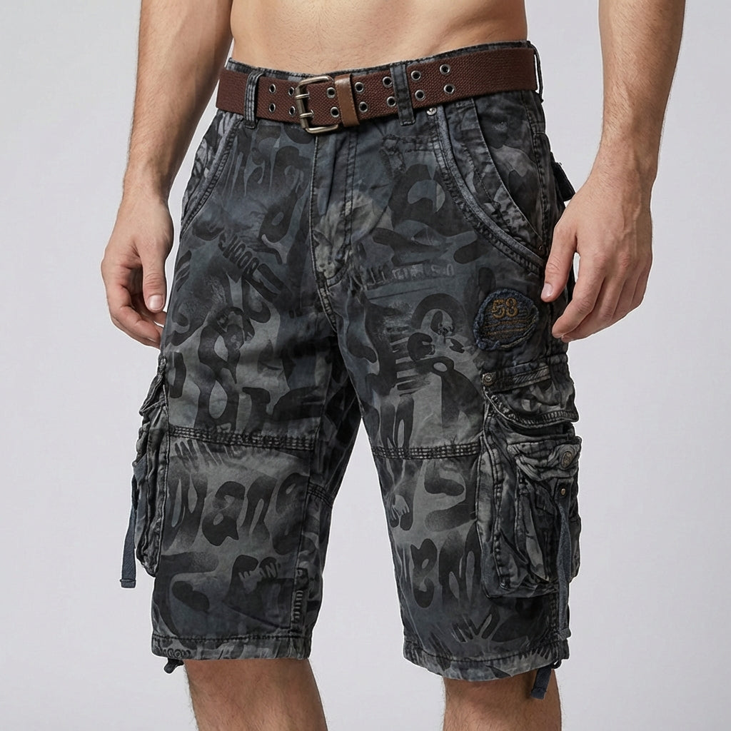 Nordspur | Camoflexor Multi Pocket Cargo Shorts