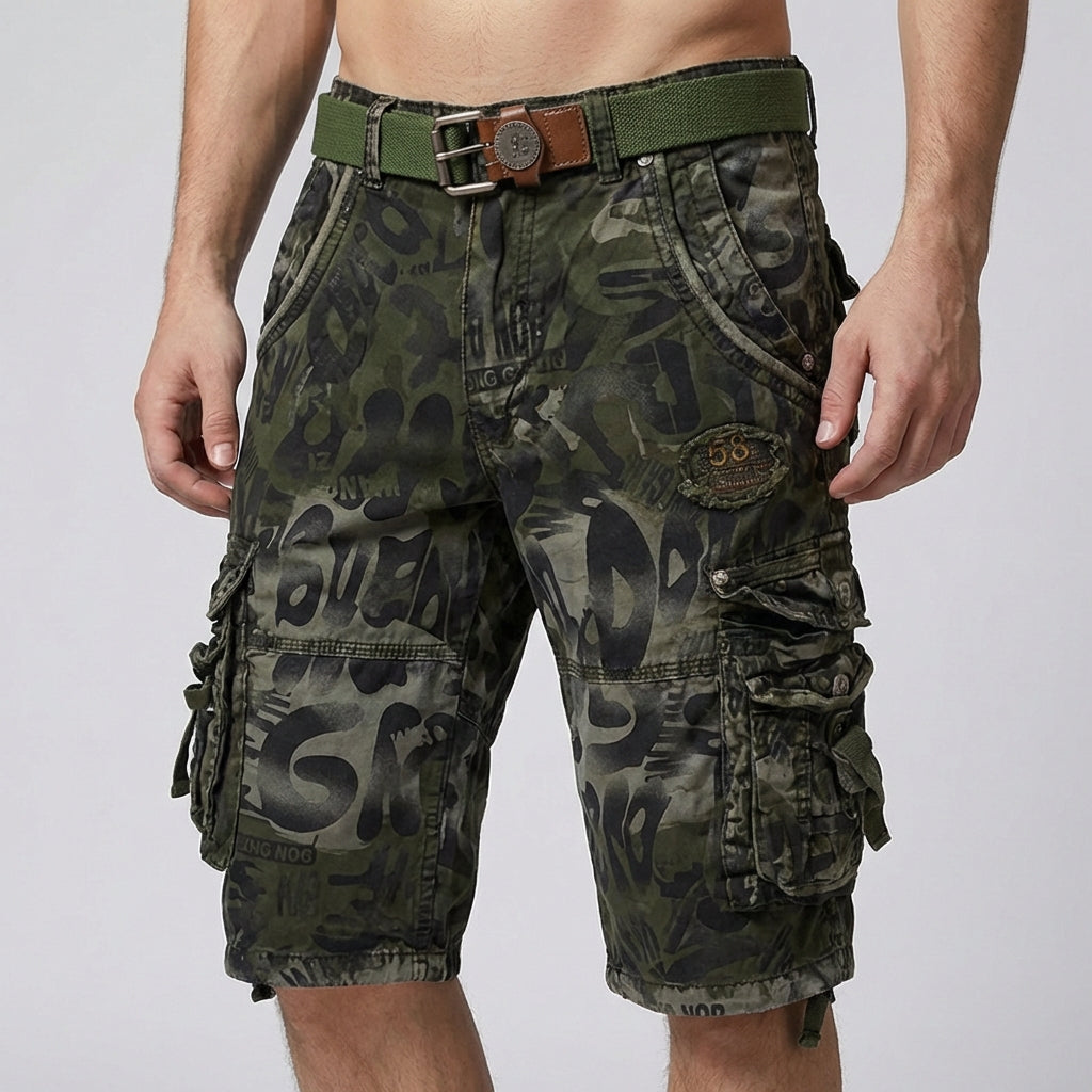 Nordspur | Camoflexor Multi Pocket Cargo Shorts
