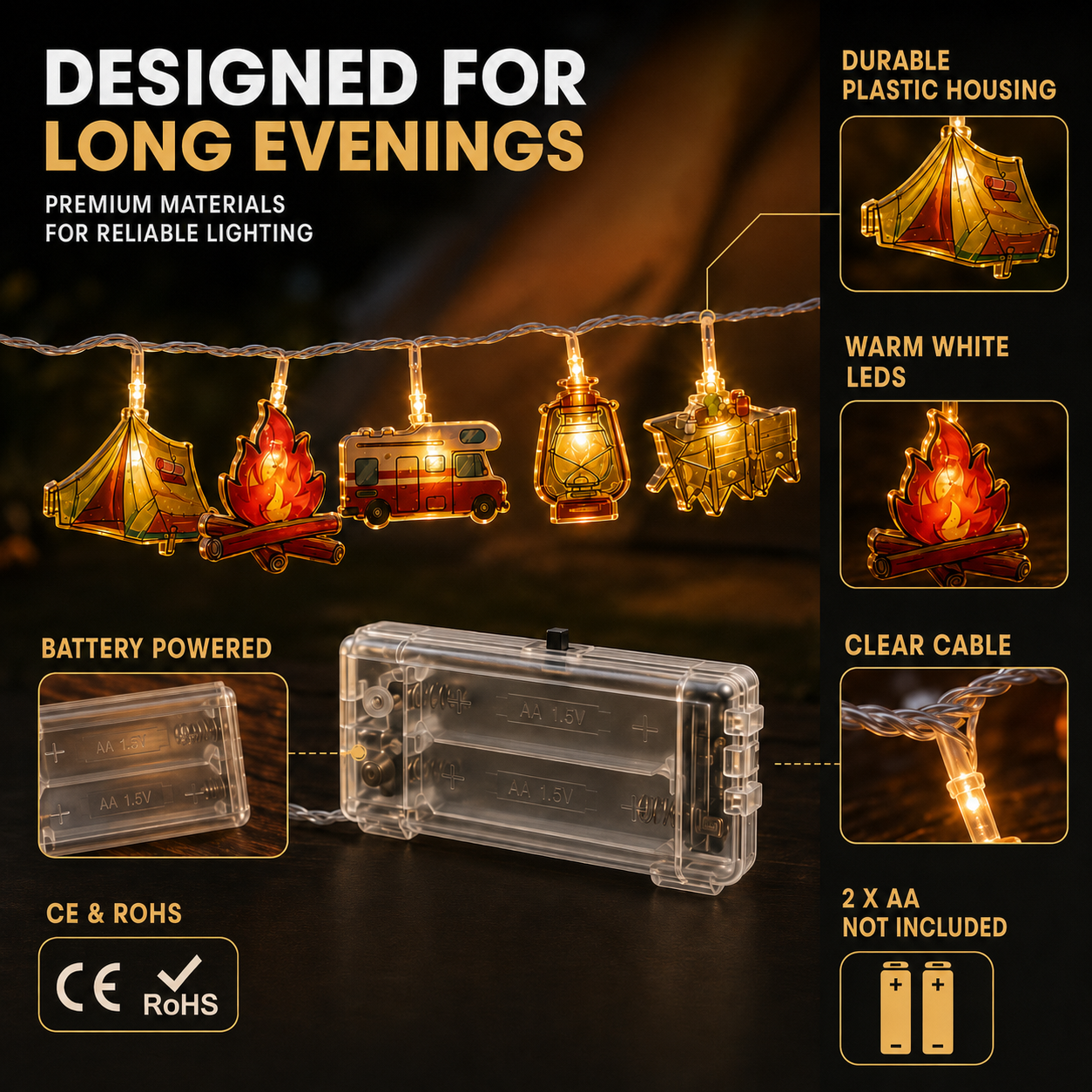 Nordspur | CampGlow String Lights