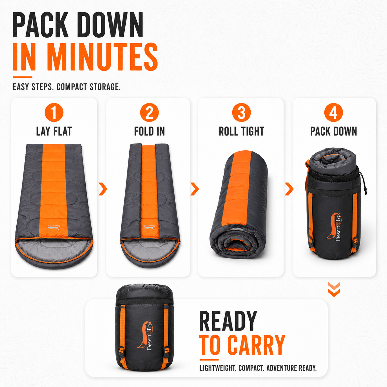 Nordspur | Camporia Envelope Style Sleeping Bag