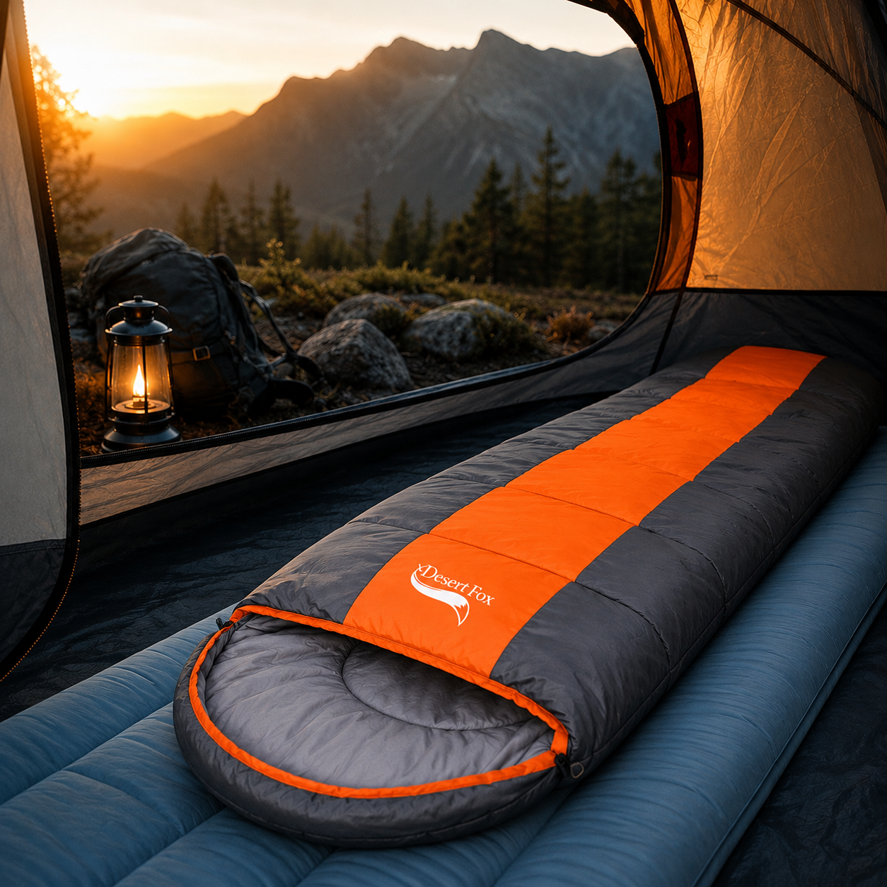 Nordspur | Camporia Envelope Style Sleeping Bag
