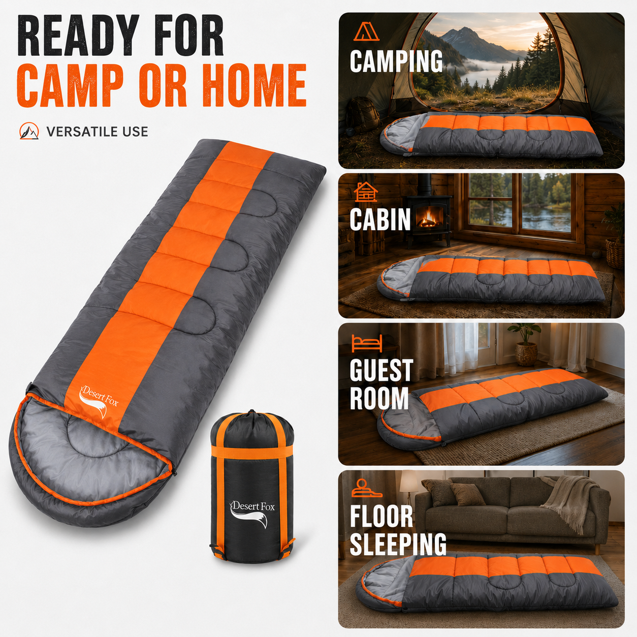 Nordspur | Camporia Envelope Style Sleeping Bag
