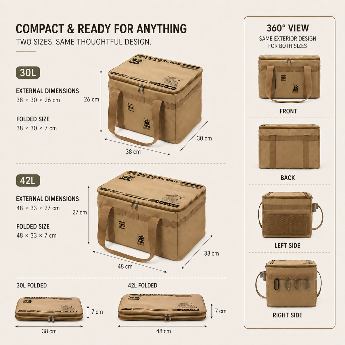 Nordspur | Camporoak Insulated Folding Storage Box