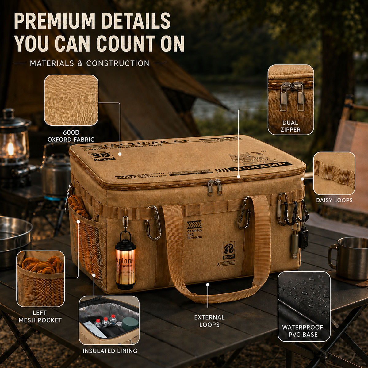 Nordspur | Camporoak Insulated Folding Storage Box