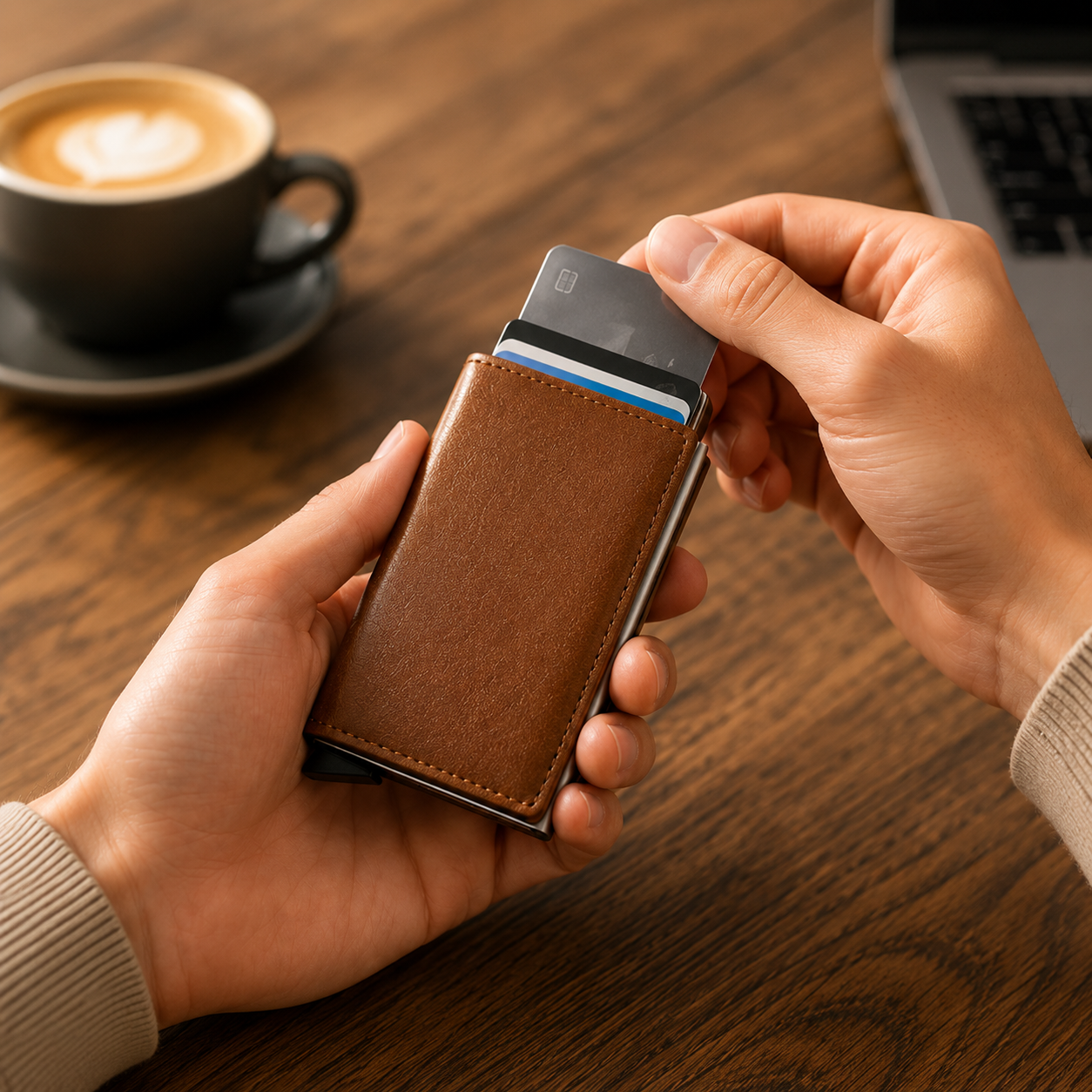 Nordspur | CardLuxe Minimalist Card Holder Wallet