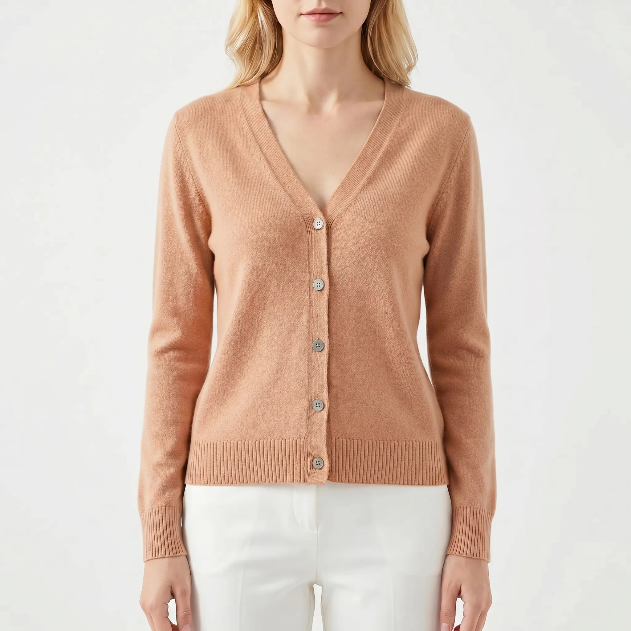 Nordspur | Cardea V-Neck Button Cardigan
