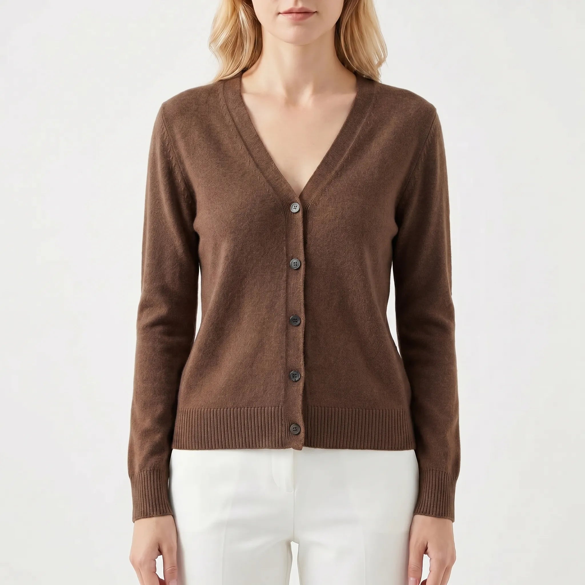 Nordspur | Cardea V-Neck Button Cardigan