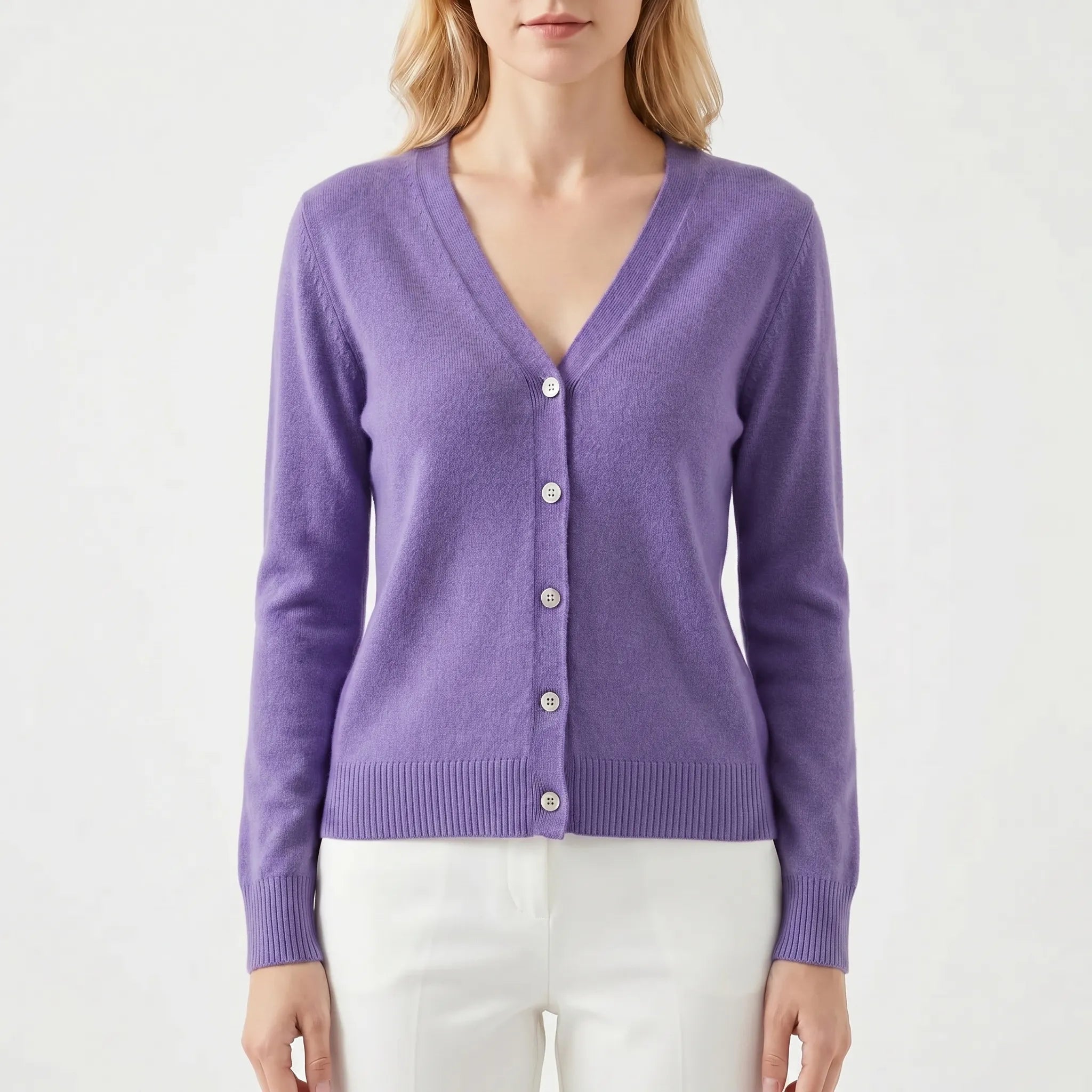 Nordspur | Cardea V-Neck Button Cardigan