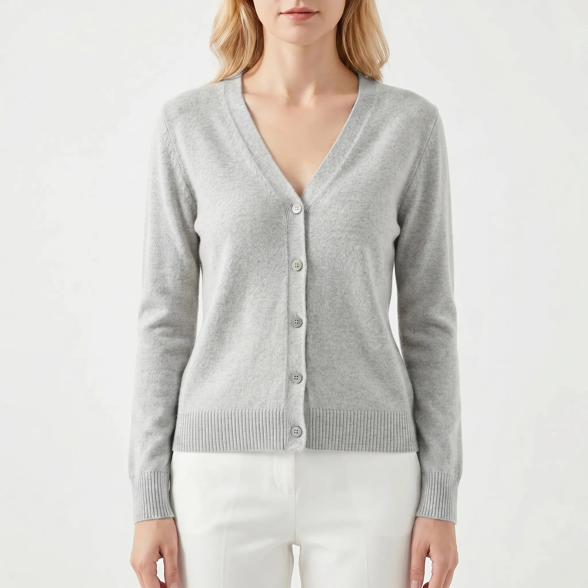 Nordspur | Cardea V-Neck Button Cardigan