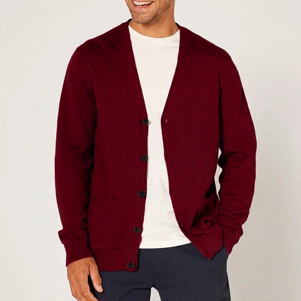 Nordspur | Cardenro Long Sleeve V Neck Cardigan