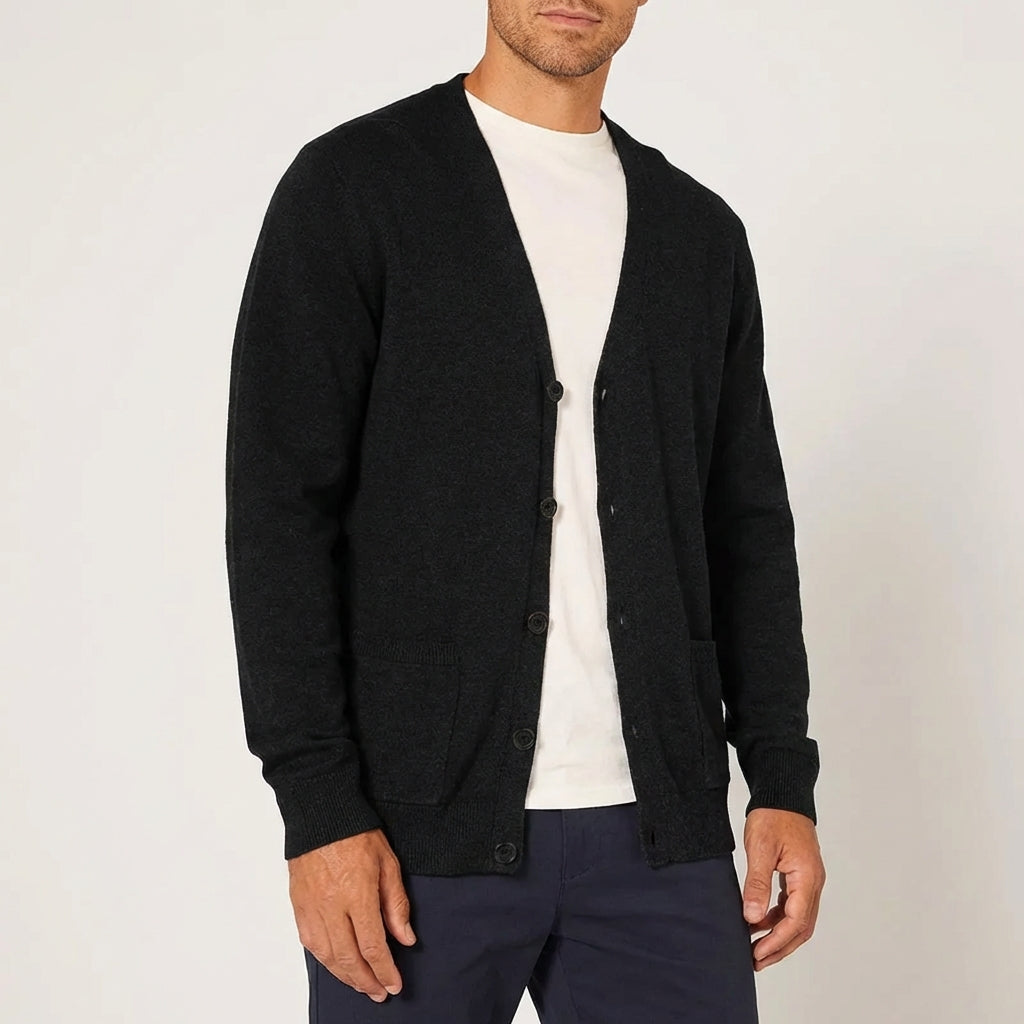 Nordspur | Cardenro Long Sleeve V Neck Cardigan