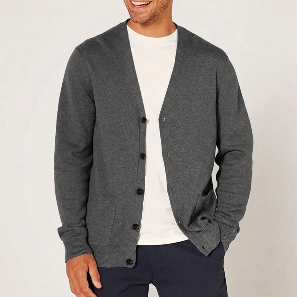 Nordspur | Cardenro Long Sleeve V Neck Cardigan