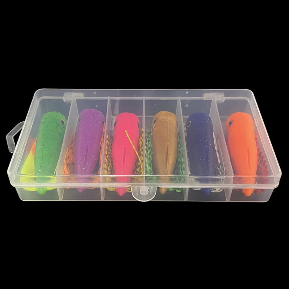 Nordspur | CastKit Compact Clear Six-Compartment Tackle Box