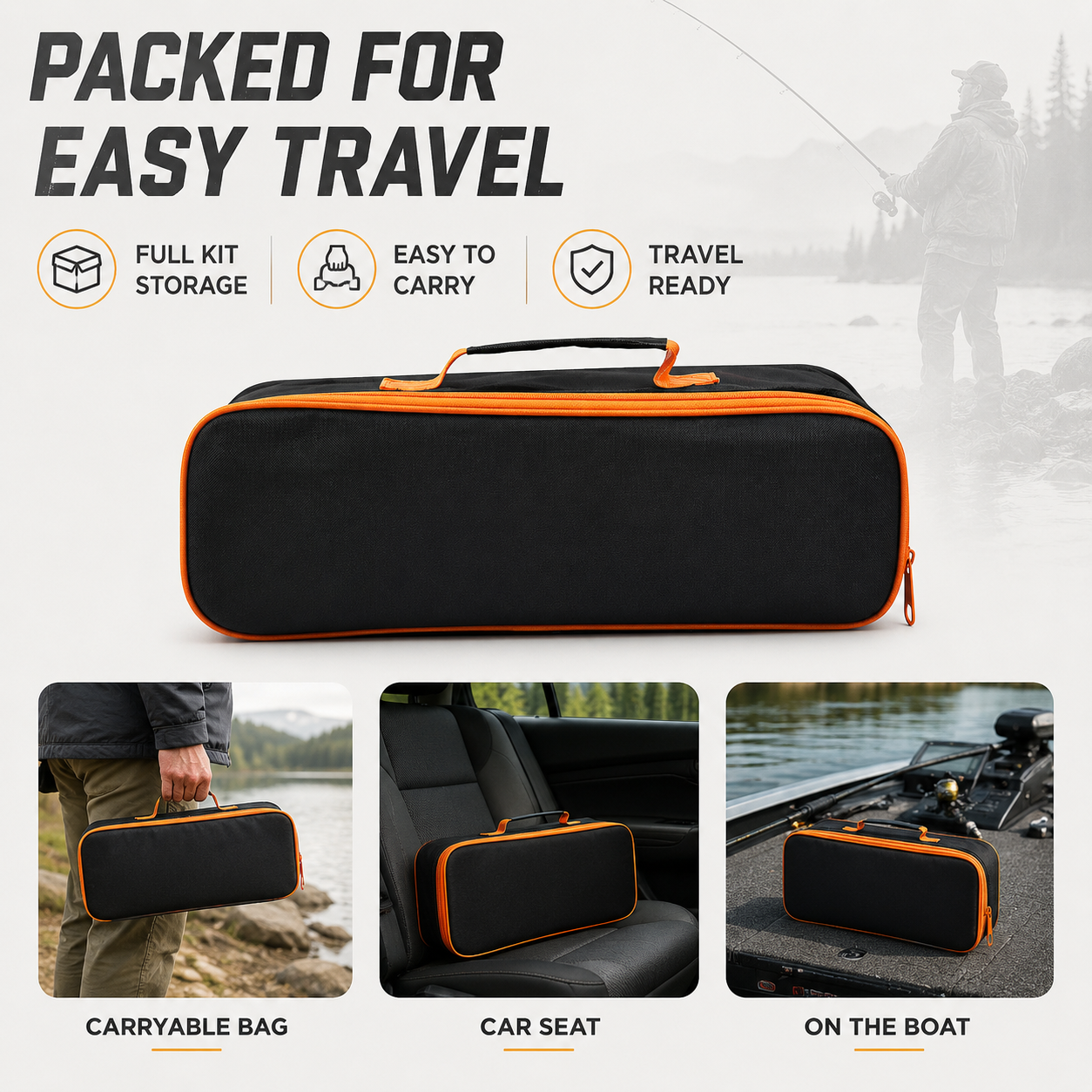 Nordspur | Castaway Telescopic Travel Fishing Rod Set