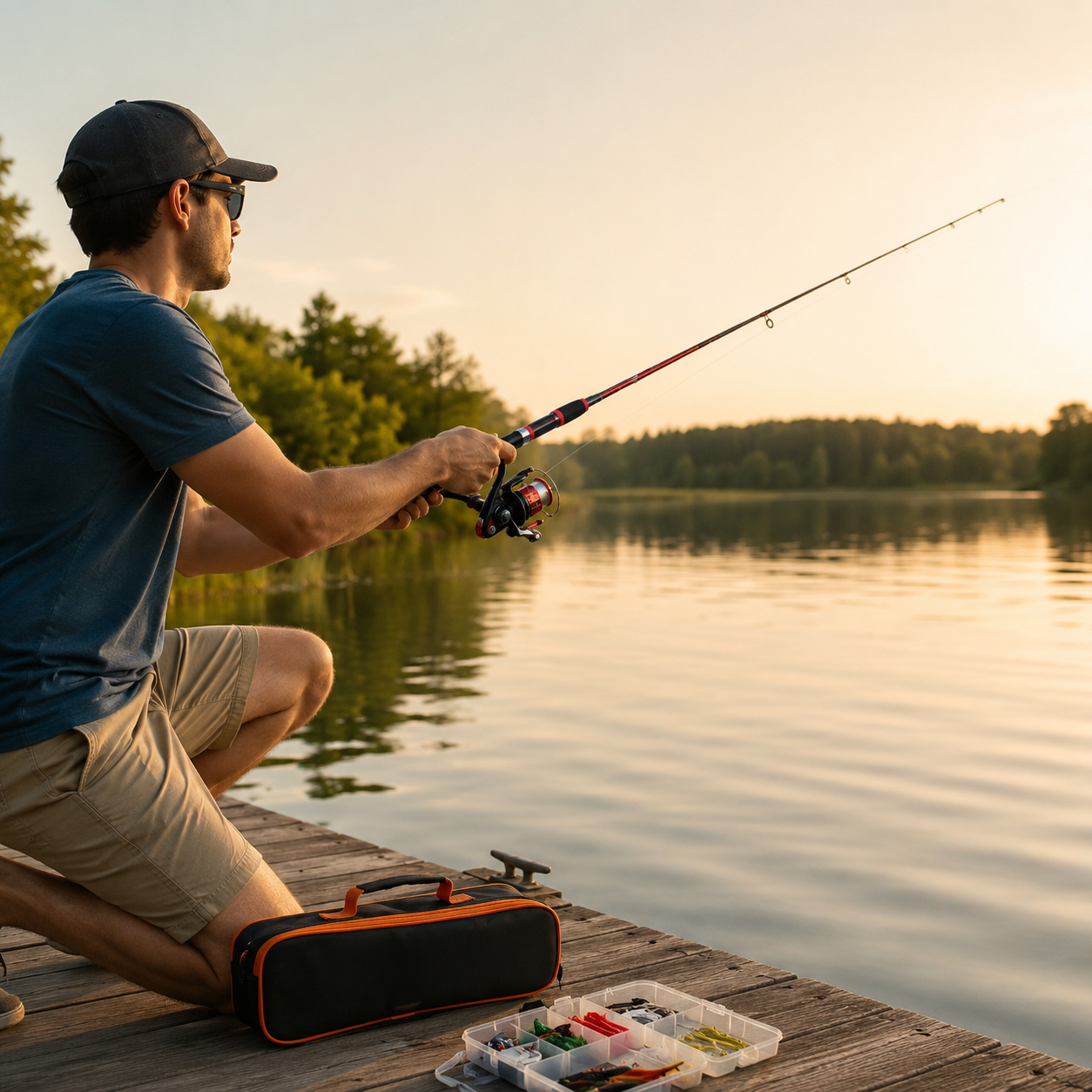 Nordspur | Castaway Telescopic Travel Fishing Rod Set